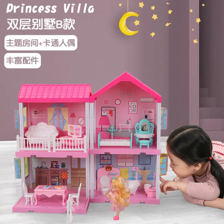 barbie dream house toy set