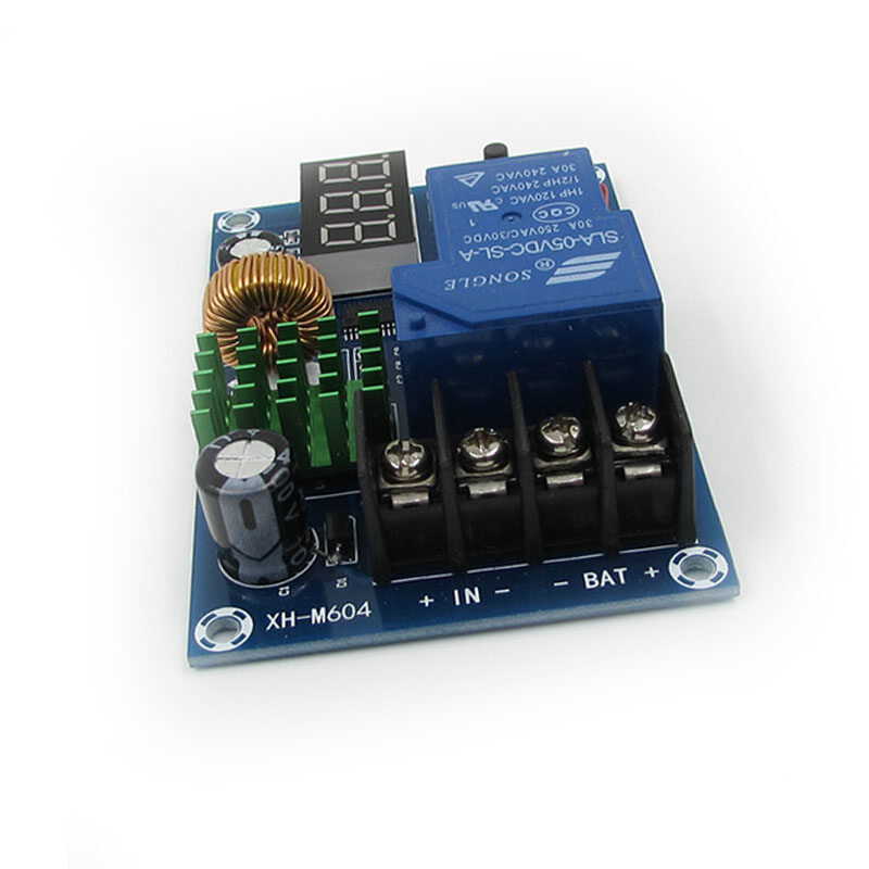 XH-M604 Sạc Pin Mô-đun Điều Khiển DC 6V-60V Kỹ Thuật Số Quá Nạp Bảo Vệ Chuyển Đổi