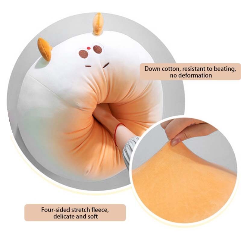 Gối Búi Hấp Nhỏ Dễ Thương Búp Bê Hoạt Hình Đồ Chơi Nhồi Bông Gối Mềm Hình Bánh Mì Sáng Tạo