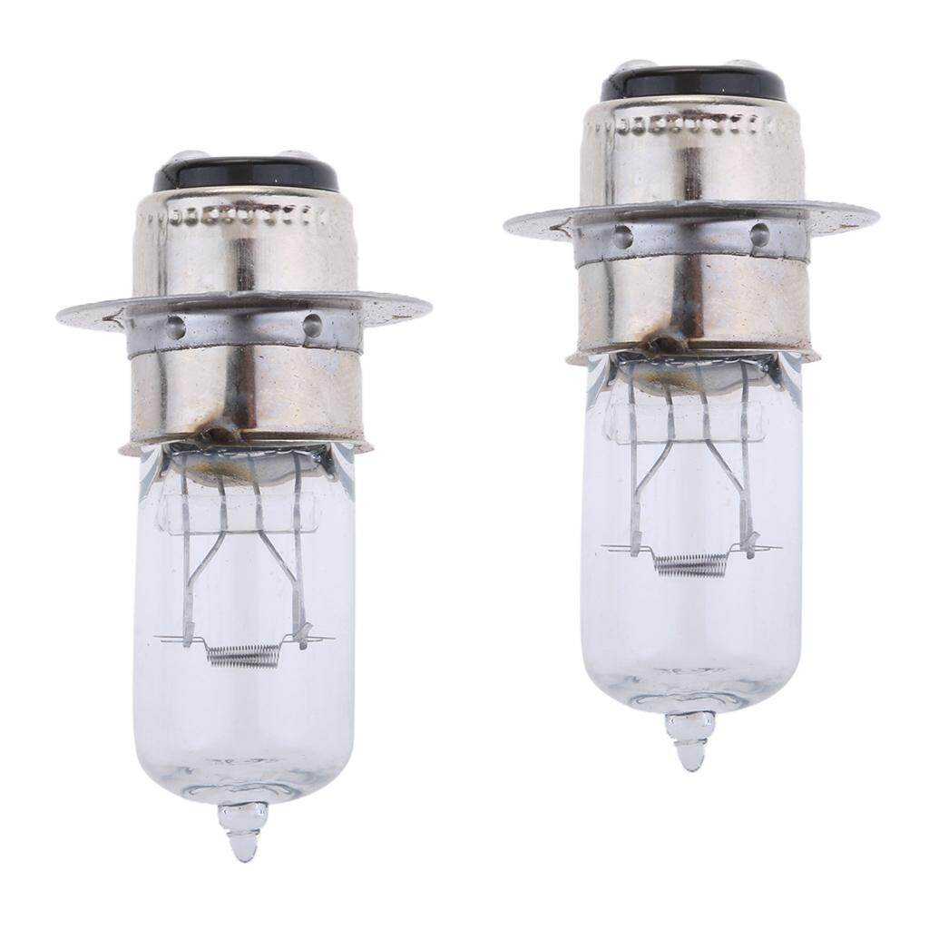 Đèn pha xe máy Homyl, bóng đèn Halogen màu trắng P15D-25-1 12V 35/35W, số lượng 2 chiếc.