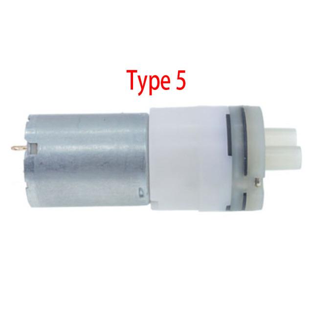 12V DC Small 370 Water Pump Low Noise Large Water Flow DC Motor Water Pump For Mini Vacuum Oxygenation Air Pressure Breast Pumps