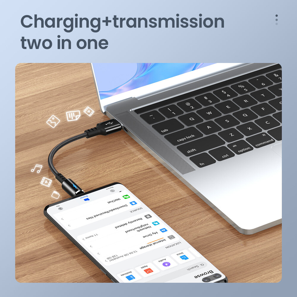 Kebidumei 25cm Micro USB Loại C Cáp ngắn nylon sạc cáp dữ liệu 2.4A cho OS điện thoại Android nhanh sạc sạc dự phòng dây đeo điện thoại dây
