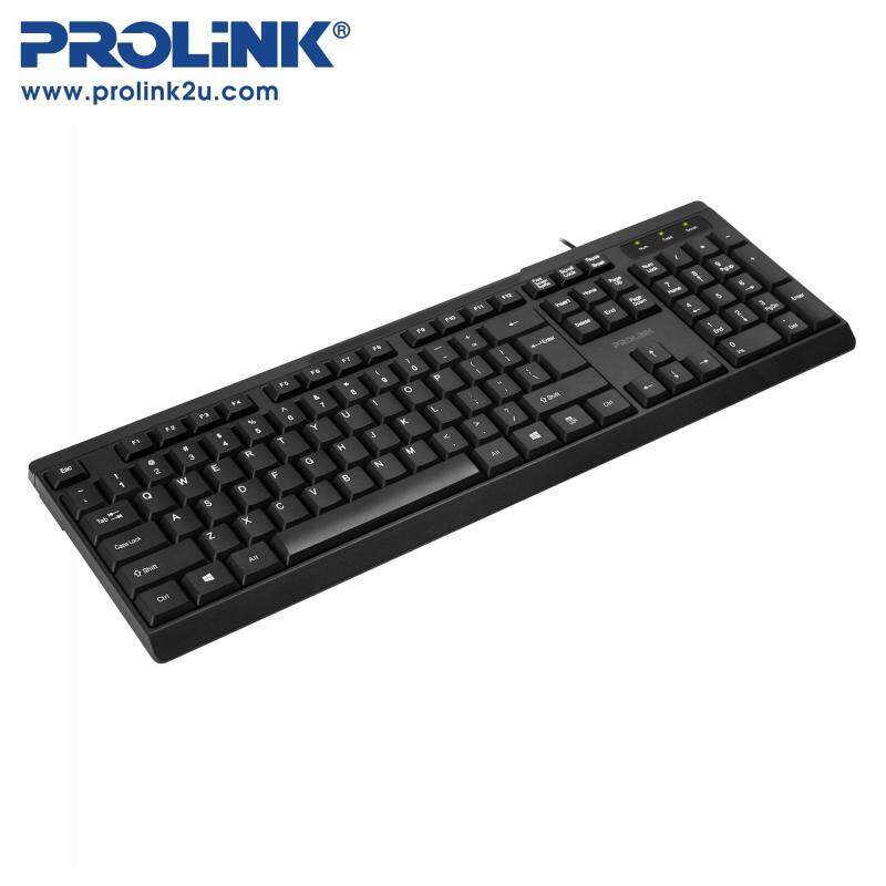 PROLiNK Plug and Play Classic Wired USB Keyboard Full-Size PKCS1006 Malaysia