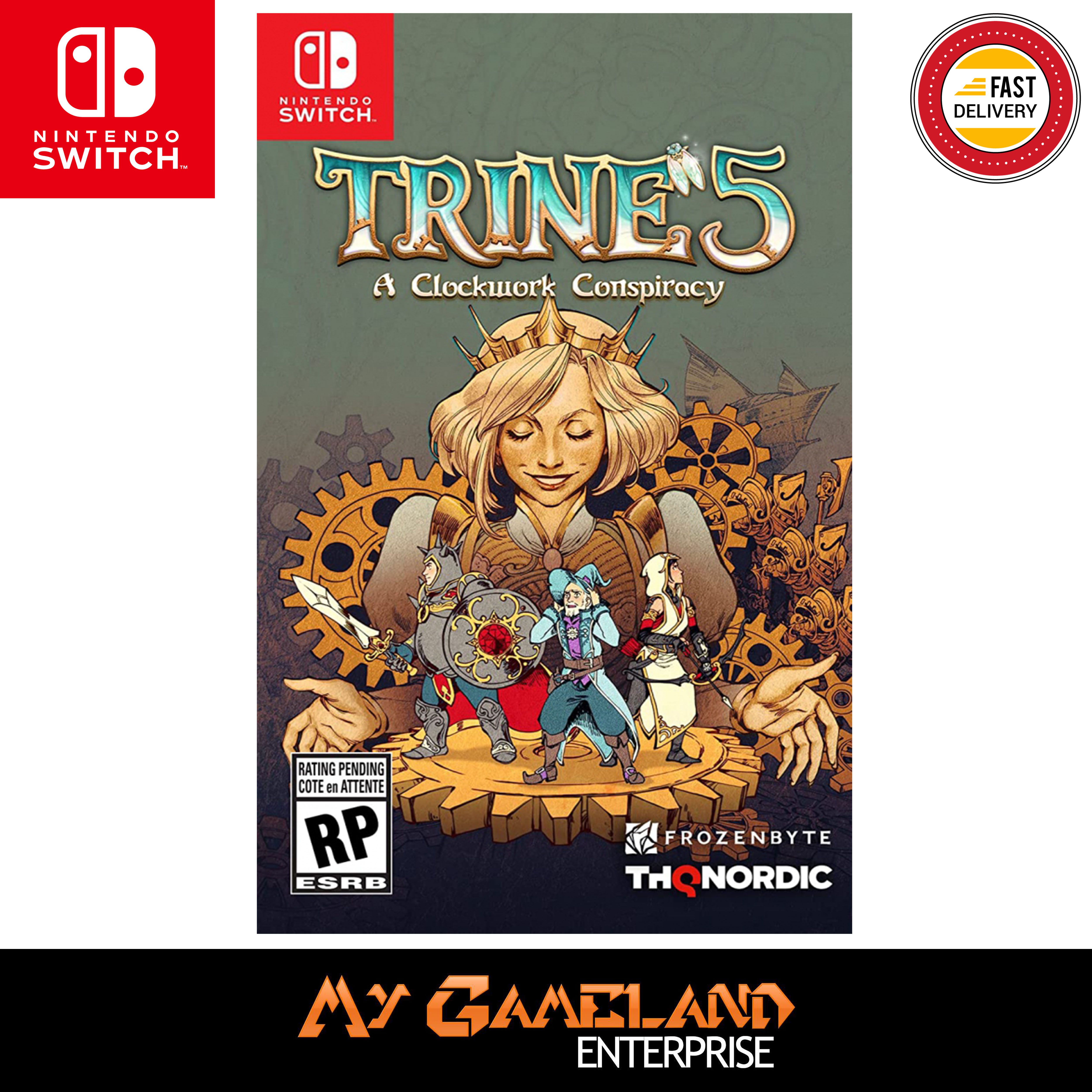 Nintendo Switch Trine A Clockwork Conspiracy (English/Chinese