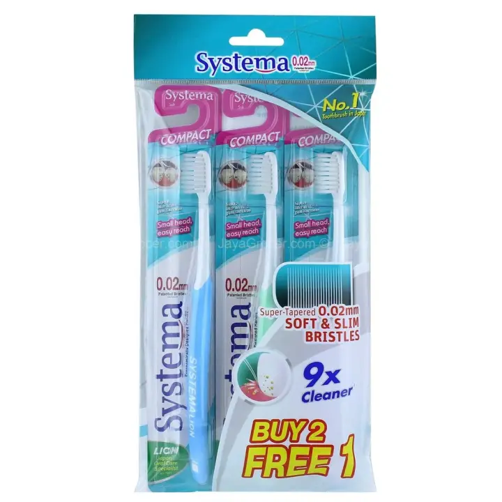 systema toothbrush compact
