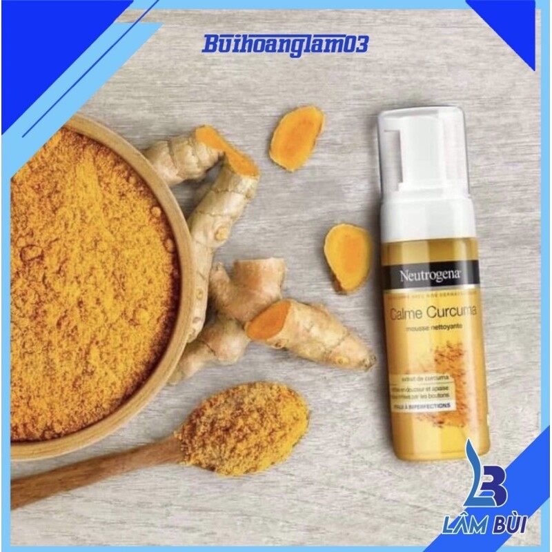 Sữa rửa mặt tinh chất nghệ Neutrogena Curcuma Clear
