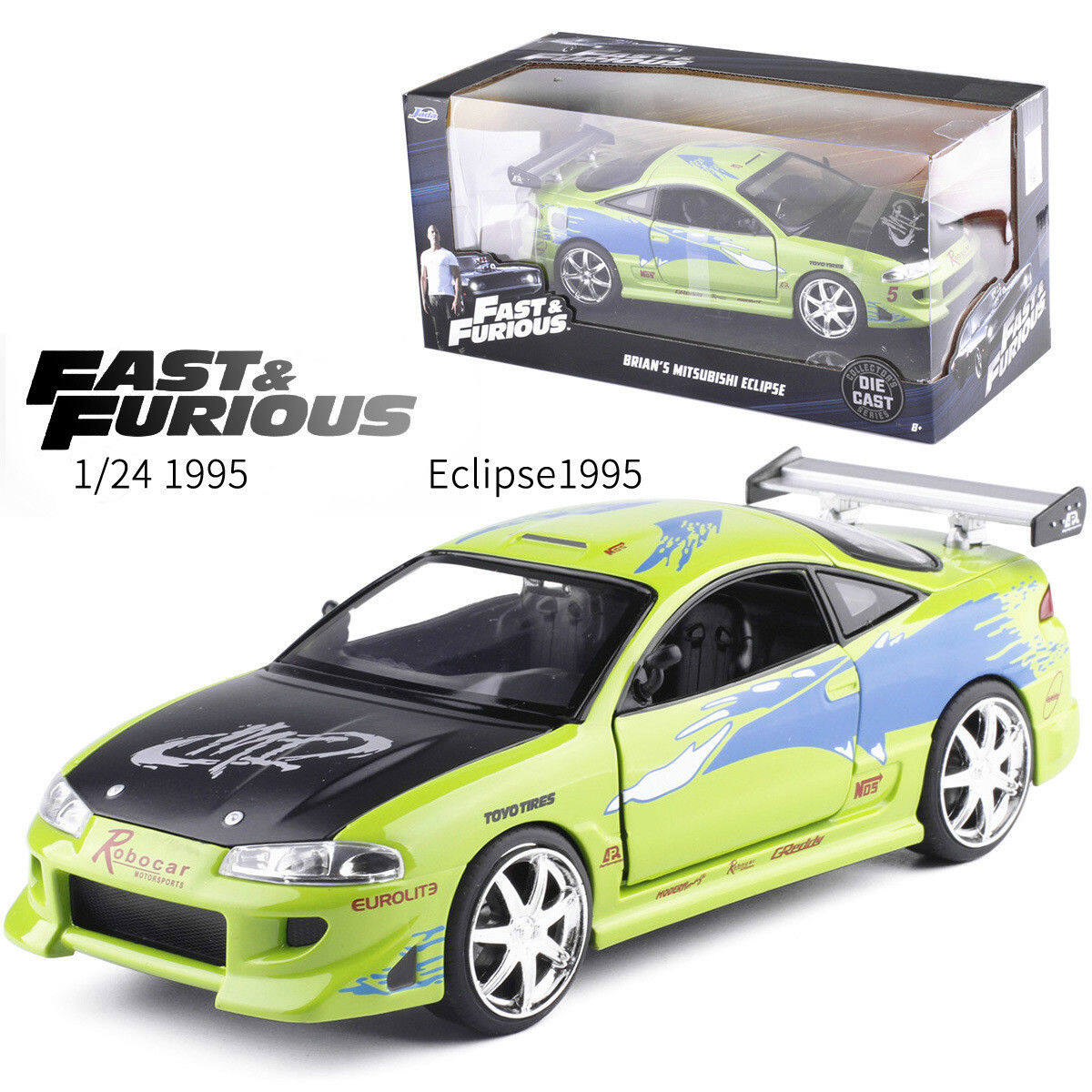 mitsubishi eclipse diecast model