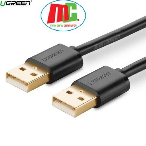 Cáp USB 2.0 UGREEN 30136 Hai Đầu Đực Dài 3m - Hàng