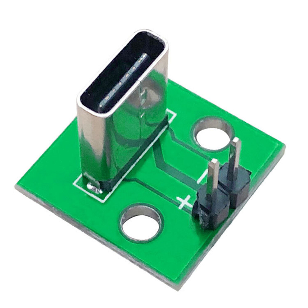 USB Type-C Breakout Board Serial Basic Breakout Female Connector Type PCB Converter Board