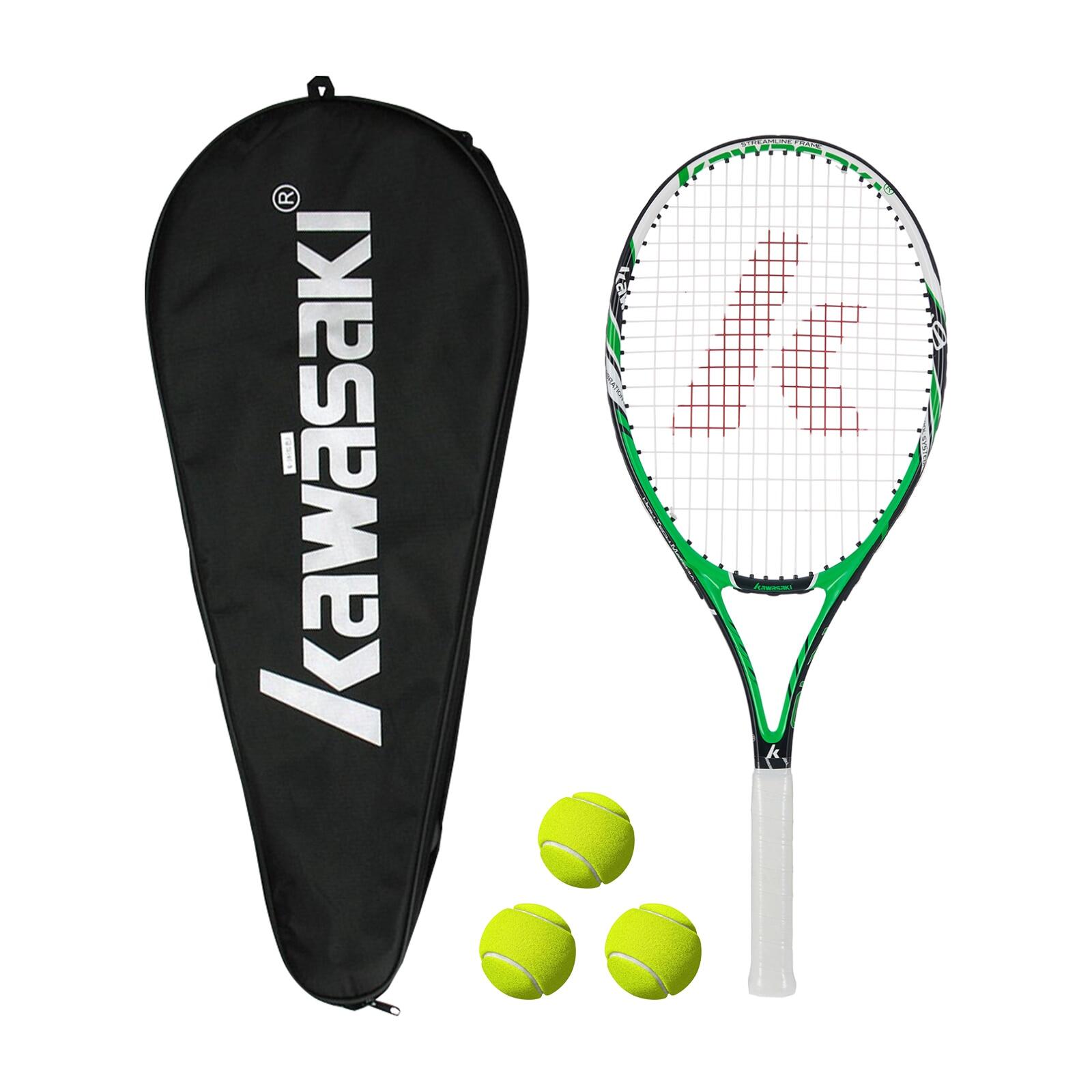 Vợt Tennis L2 Grip Kawasaki Vợt Carbon Composite Giảm Chấn Siêu Nhẹ Cho Nam Và Nữ K-18 Paqueta Tennis, K-060