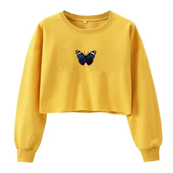 lazada crop top hoodie