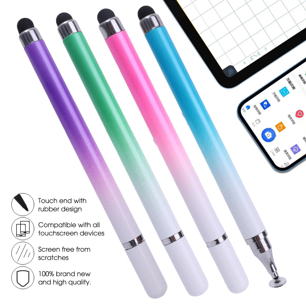 2 In 1 Stylus Pen Gradient Capacitive Touch Pencil Universal Drawing Screen for Android