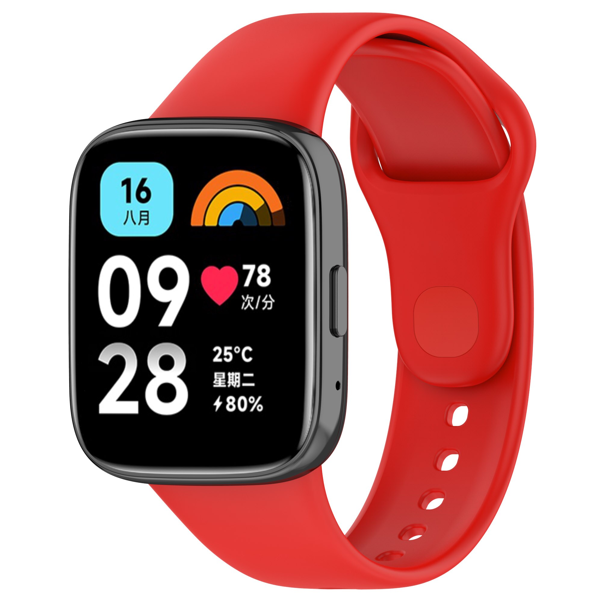 Silicone Strap for Redmi Watch 3 Active Strap Smart Watch Replacement Strap for Xiaomi Redmi Watch 3 Strap