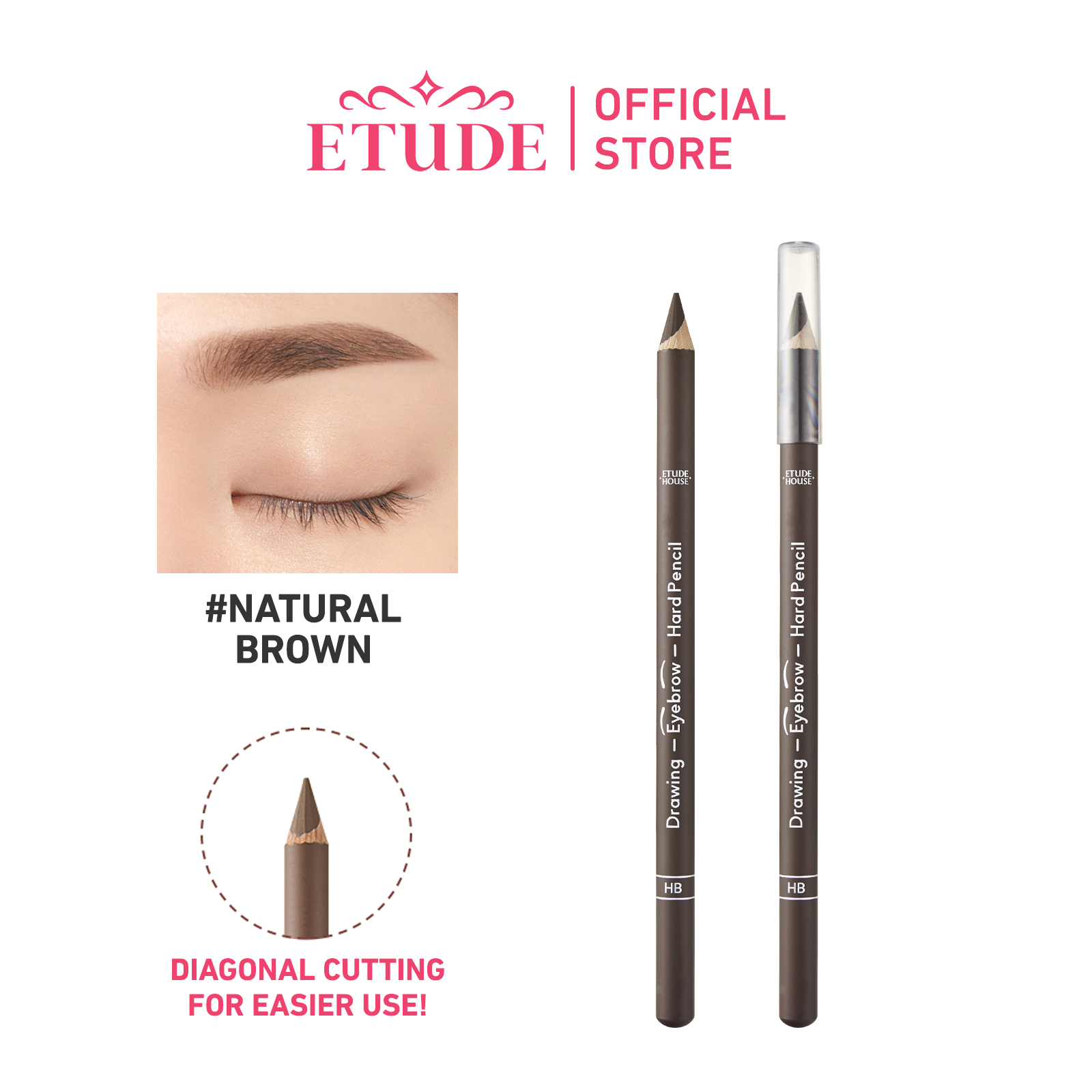 Etude House Drawing Eyebrow Hard Pencil Lazada