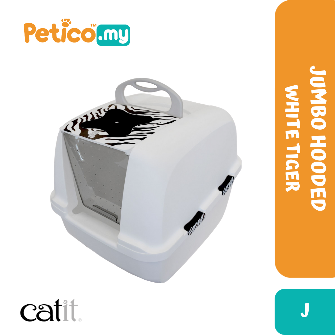 Catit jumbo white 2024 tiger litter box