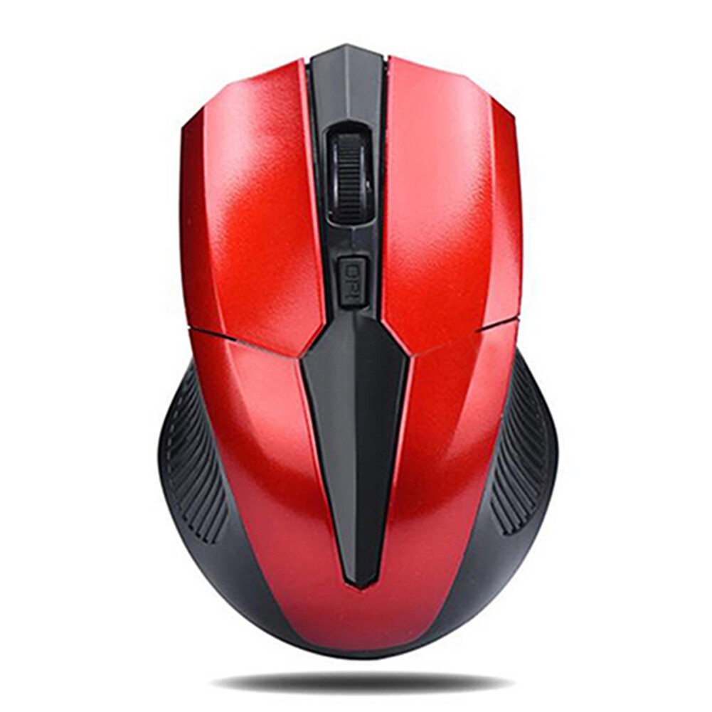 H-E 2.4GHz 4 Keys Wireless Optical Mouse Mice + USB Receiver for Laptop PC Tablet
