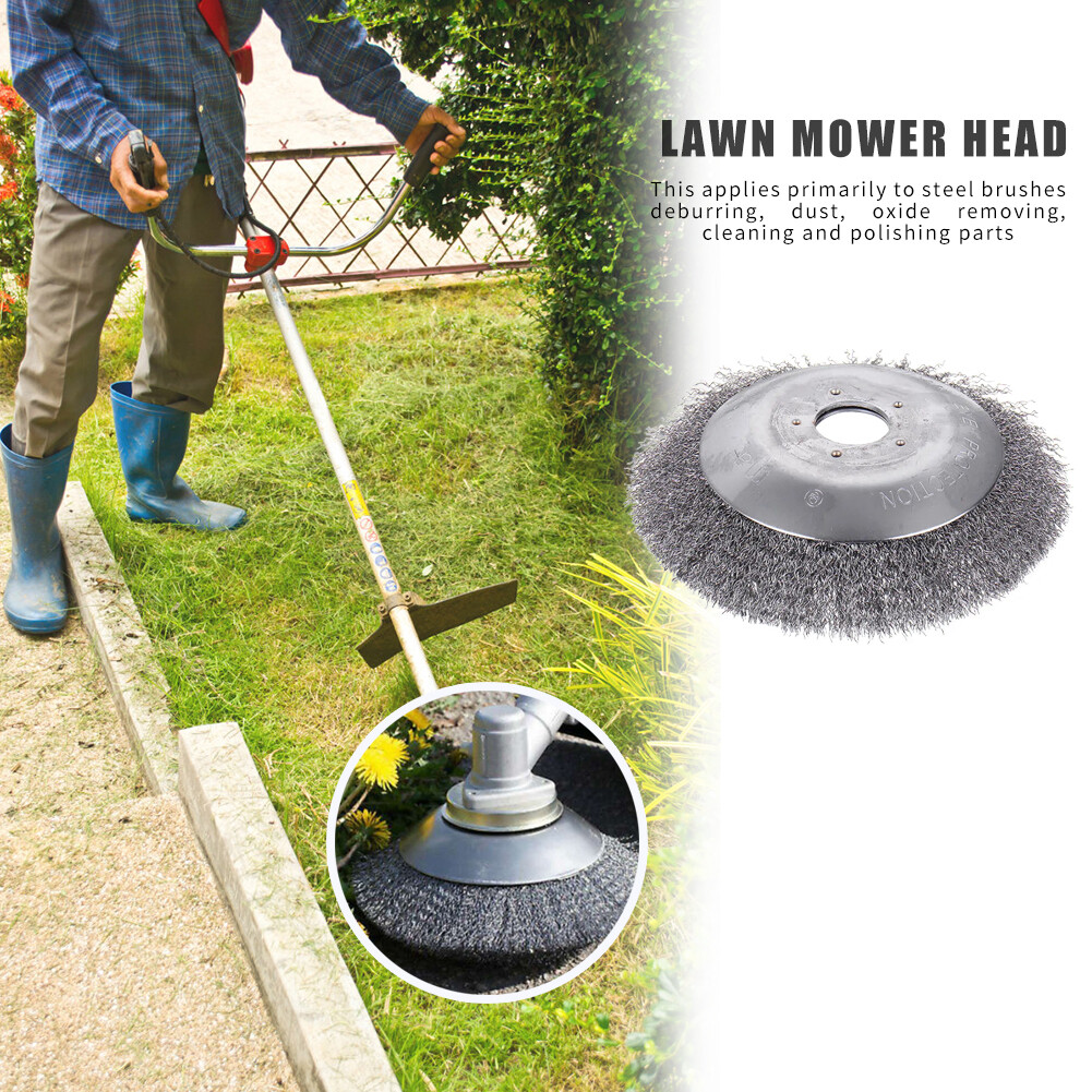 [Special offer]Steel Wire Grass Trimmer Weeding Head Rusting Brush Cutter for Lawnmower