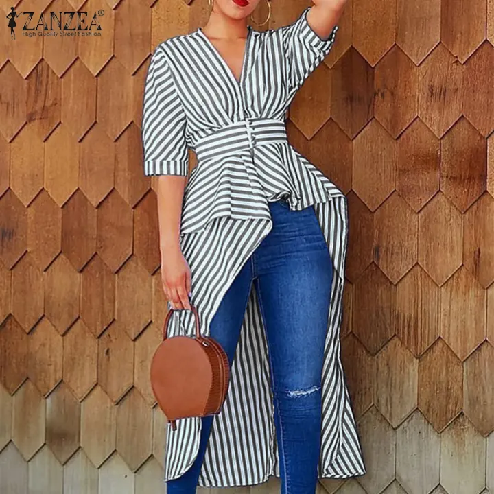 high low tunic blouse