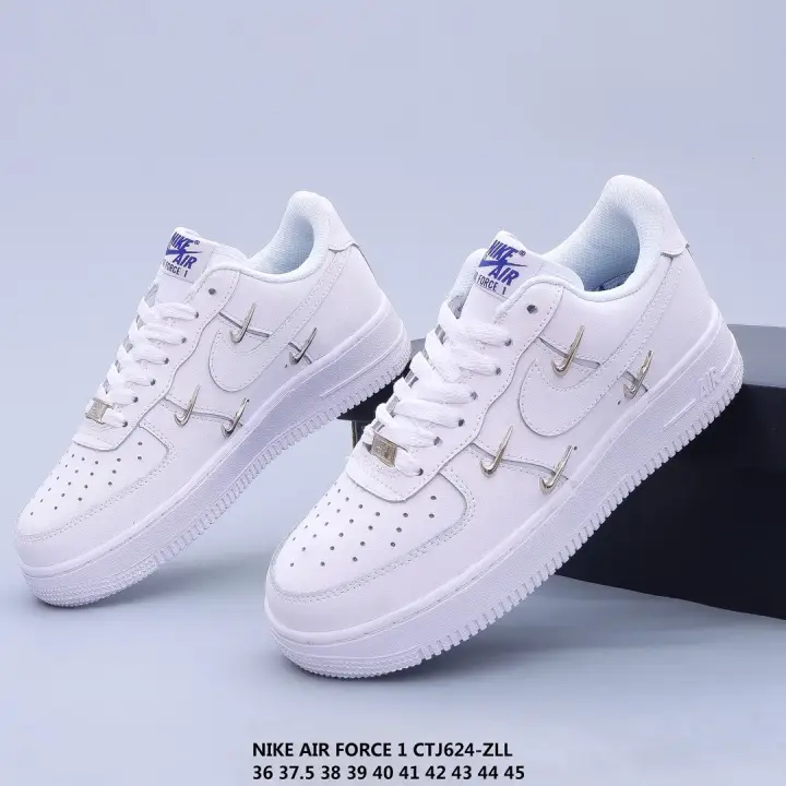 white nike air force one low tops