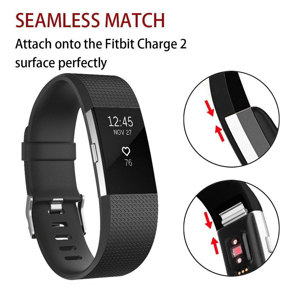 Dây Đeo Thay Thế Silicon Mềm, Đồng Hồ Đeo Tay Thông Minh Fitbit Charge 2