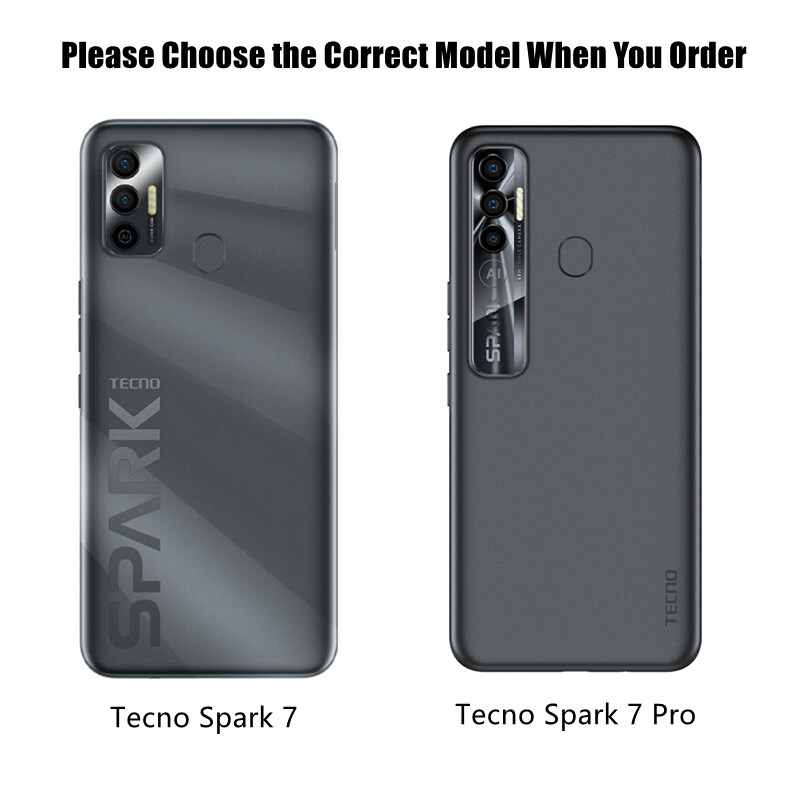 ROAZIC For Tecno Spark 7 7 Pro Case Soft Liquid Silicone Phone Casing Camera Protection Shockproof Luxury Cover
