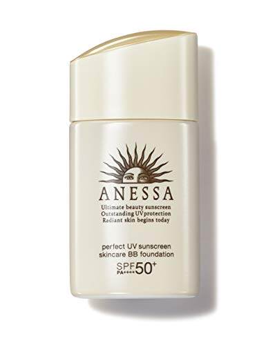 Japan ANESSA ANESSA Perfect UV Skin Care BB Foundation a Ochre 10 SPF50 PA+++ 25mL Cream Citrus Soap Fragrance 1 Slightly Bright Ochre (x 1)71021