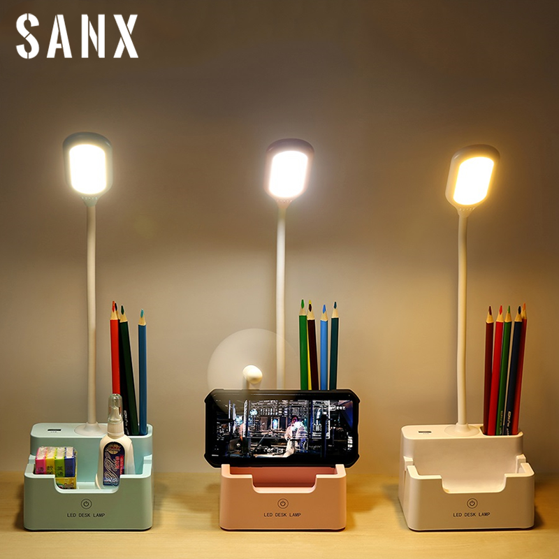 dimmable touch eye protection led desk lamp
