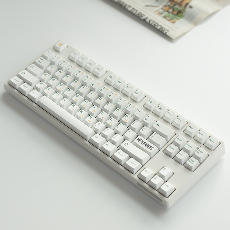 【Keycap Only】Heisenberg Theme Keycap Cherry Profile PBT Sublimation Keycaps For Cherry MX Switch Mechanical Keyboard Keychron/RK61/GK61/Anne Pro 2
