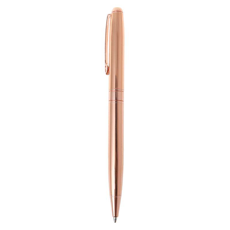 Luxury Metal Ballpoint Pen Business Office Medium Nib Black Ink Pens Writing School Supplies Stationery