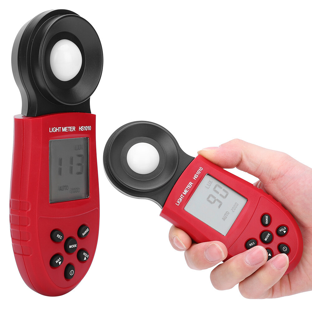 HS1010 Handheld Light Meter Digital Display Electric Illuminometer 1