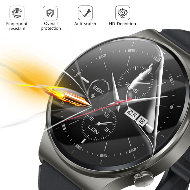 For Xiaomi Watch S1 Tempered Glass Screen Protector Anti-scratch Cover