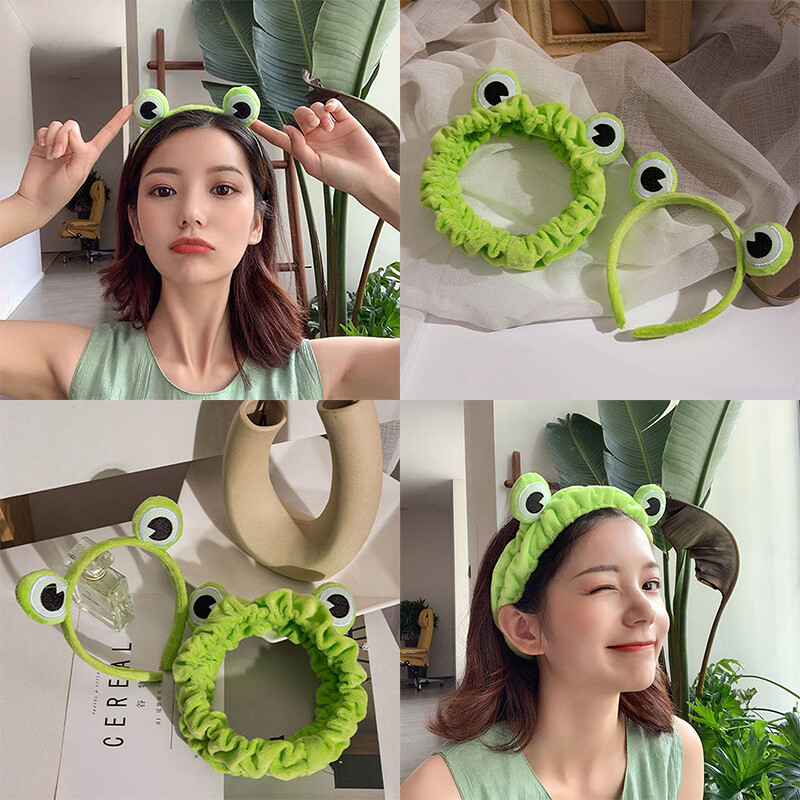 Funny Frog Stretchy Headband For Women
