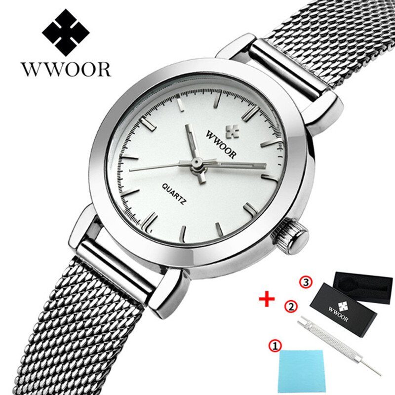 WWOOR Women Watch Waterproof Newest Original Fashion Casual Watches For Women With Free Box - 8823