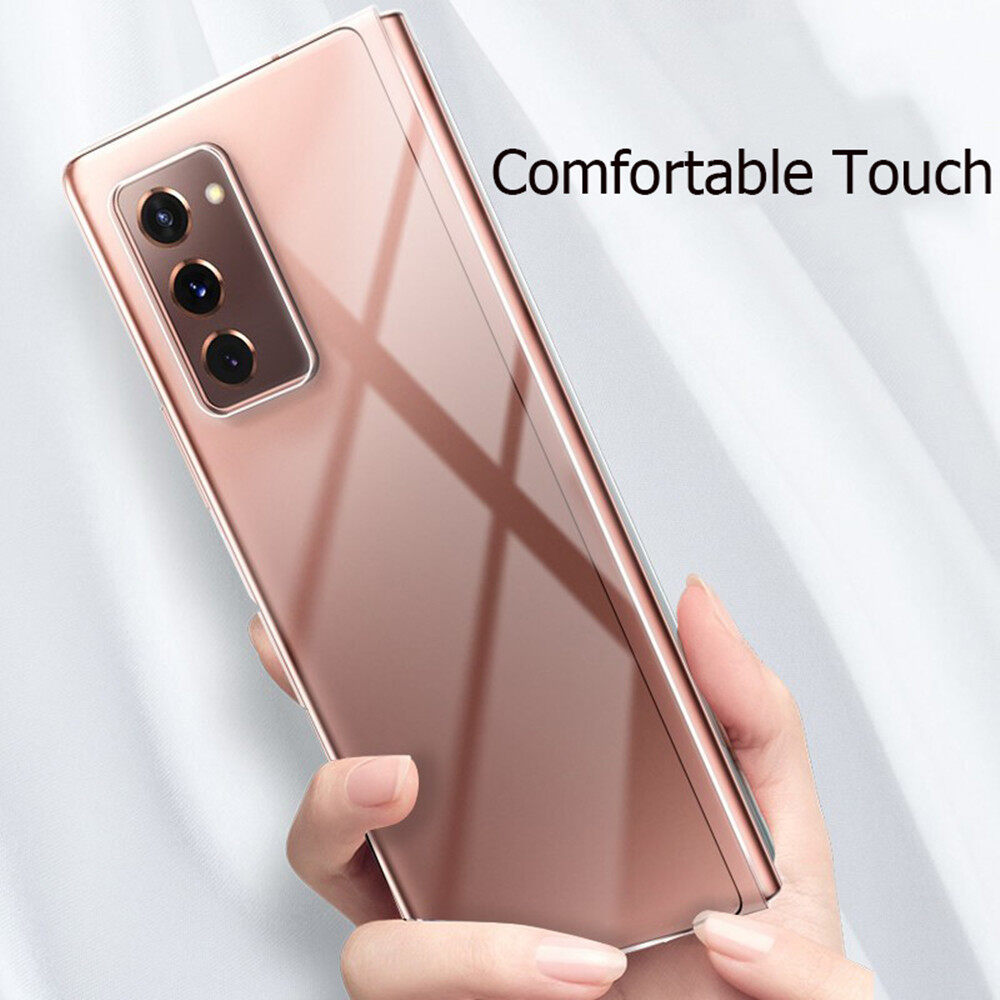 [SmartHere] Vỏ Ốp PC Cứng Mỏng Trong Suốt Cho Samsung Galaxy Z Fold 2 5G