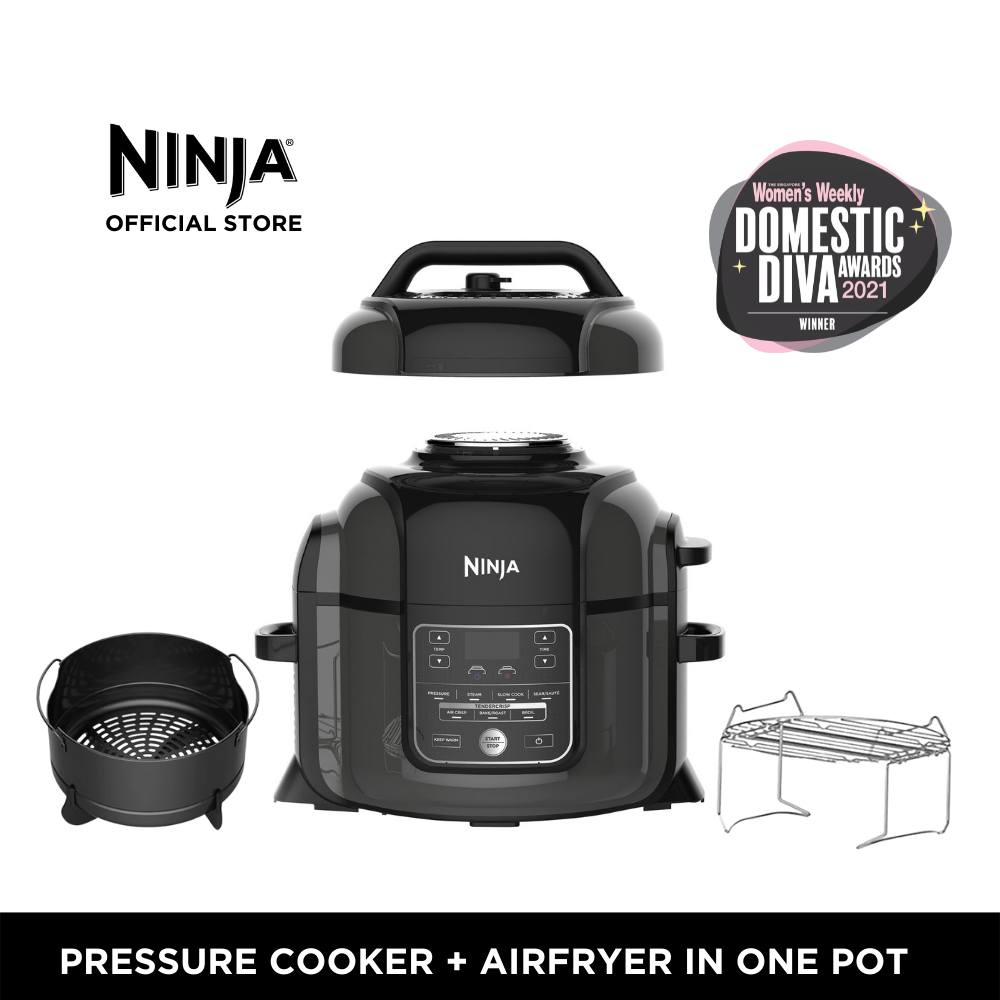 Ninja Foodi 8in1 Multicooker [OP300] Pressure Cooker and Air Fryer in