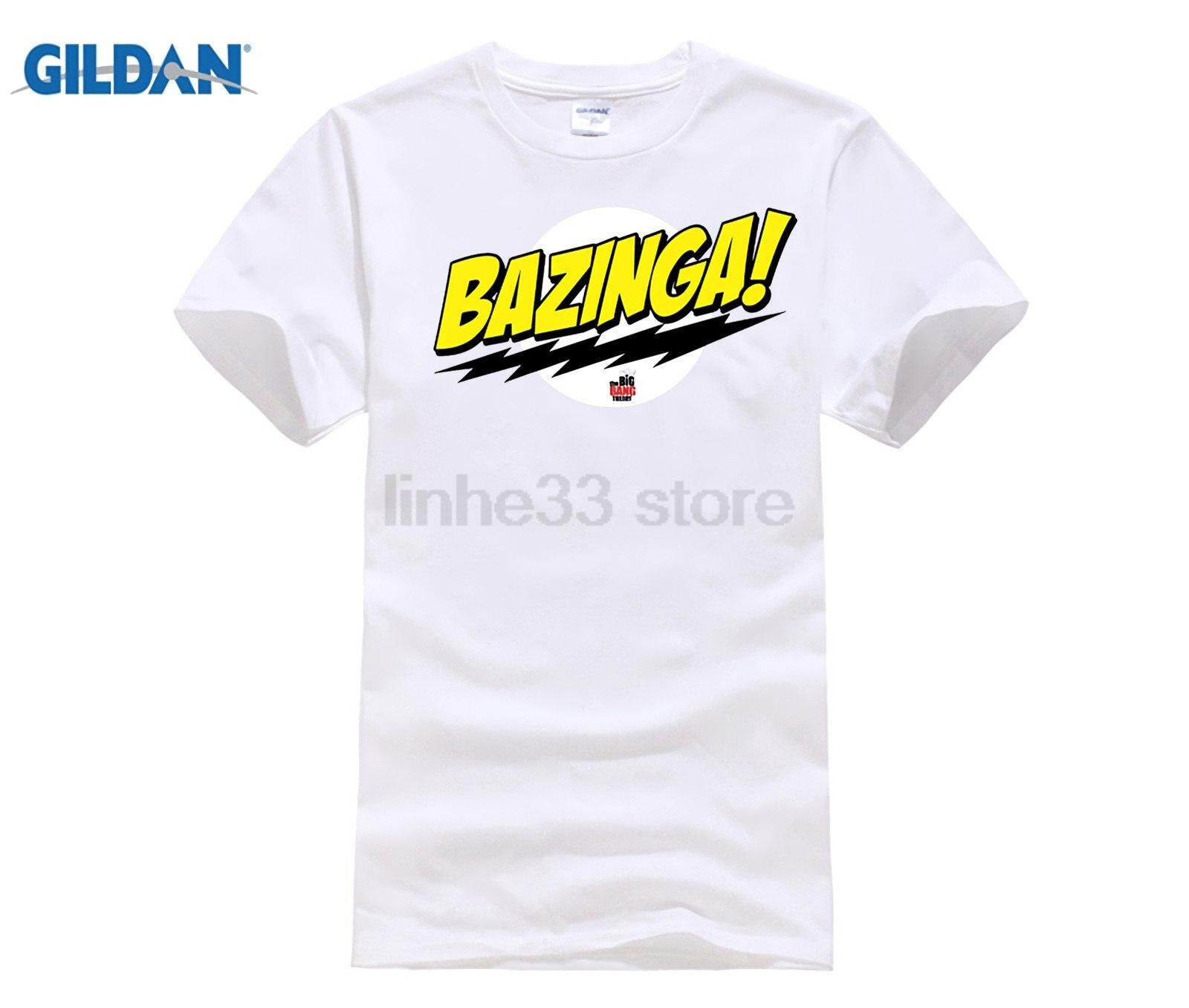 T-shirt Homme Big Bang Theory Bazinga