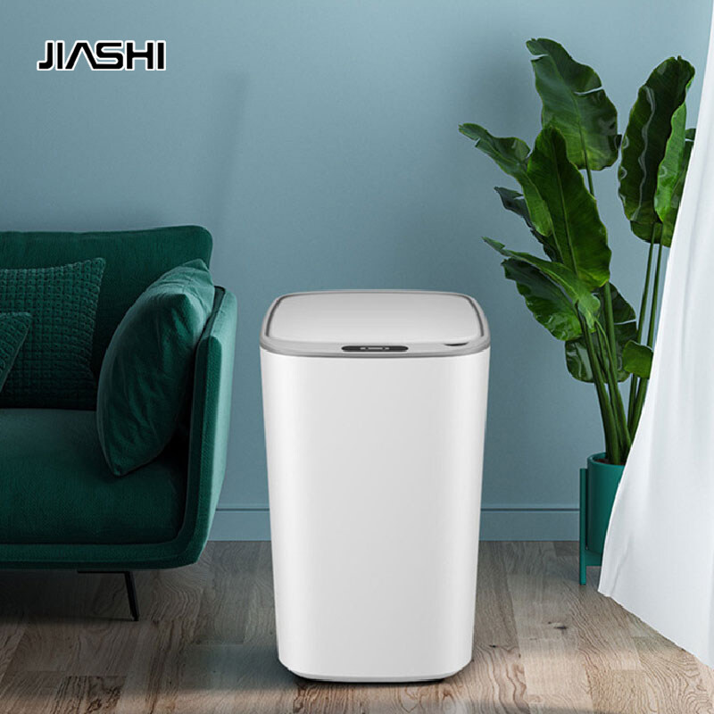 JIASHI Thùng Rác Thông Minh Tự Động Có Nắp Thùng Rác Cảm Ứng Phân Loại Sáng Tạo Phòng Khách Nhà...