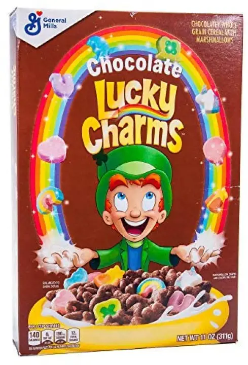 Cereal General Mills Chocolate Lucky Charms 311g Euro Snacks Lazada