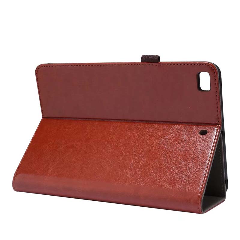 Ốp Da PU Cho iPad Mini 1 2 3 4 5 6 Ốp Chống Rơi Ốp Bảo Vệ IPadMini Mini6 Giá Đỡ Đứng Có Khe Cắm Thẻ