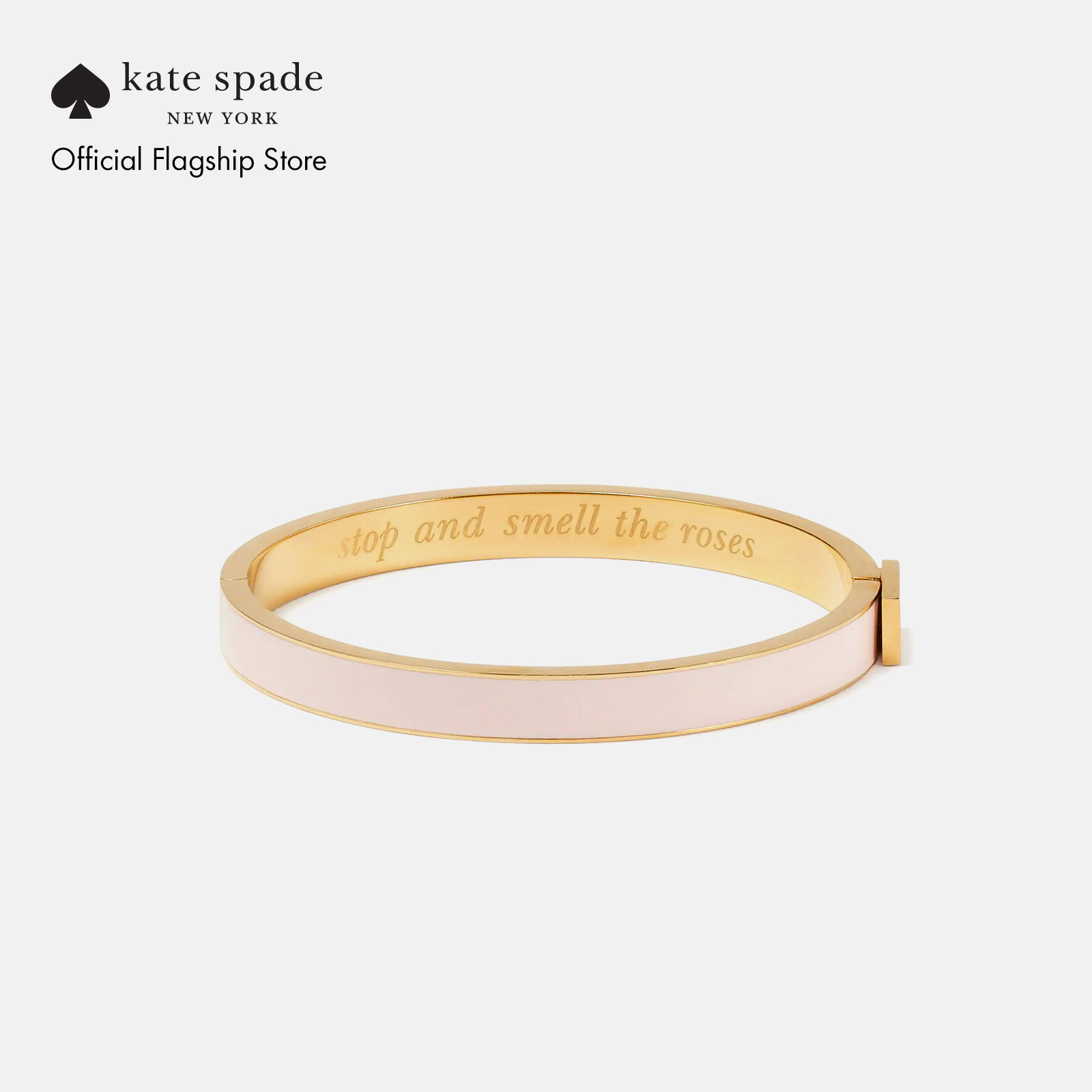 Kate spade stop and hot sale smell the roses bracelet