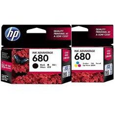 Combo 2 hộp mực in HP 1115 ( mã mực 680 hộp đen và hộp màu )
