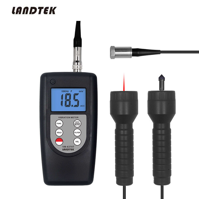 LANDTEK New VM6370T Tachometer & Vibration Meter Vibration Analyser