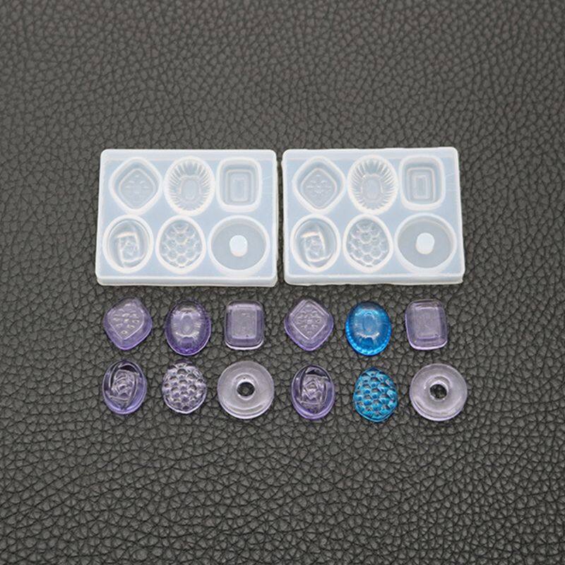 Exquisite Candy Oval-shaped Silicone Mold for Creative Epoxy Resin Casting Mold Paperweight Resin Mold for DIY Epoxy Cra