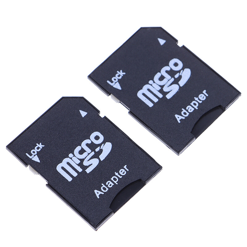 wuyangmin 10Pcs Microsd Mini TF Card Reader Micro SD to SD Memory Card Adapter Converter