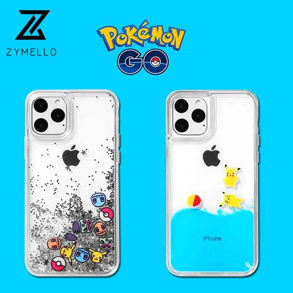 ZYMELLO For iPhone 11 PRO MAX 11 PRO 11 Bikachu Dynamic Cute Cartoon Phone Case For iPhone 11 Pro MAX Case