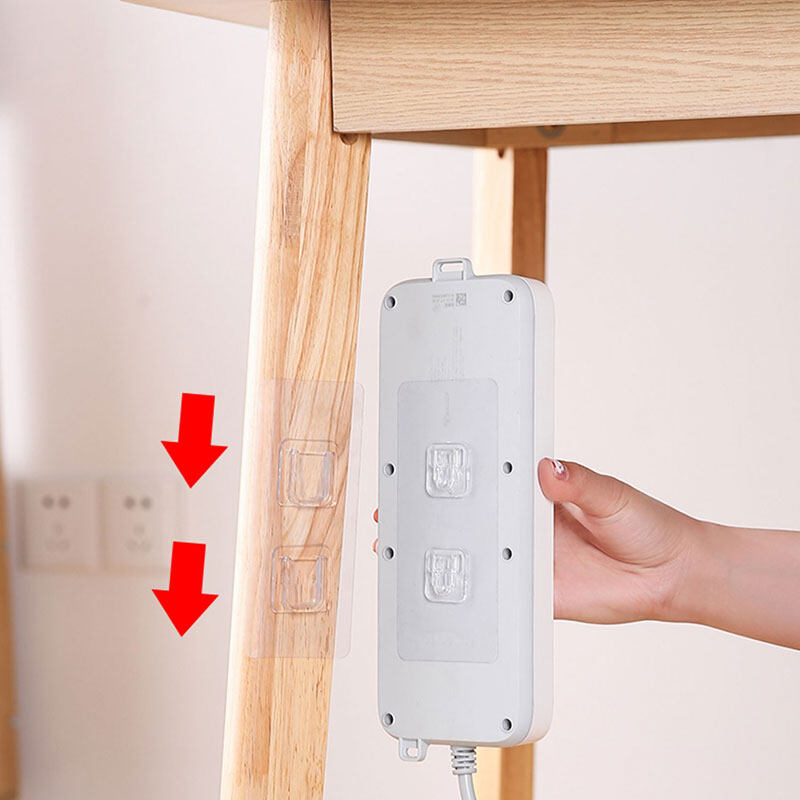 Giá Đỡ Móc Treo Tường Gắn Tường Chắc Chắn Hai Mặt Dính Ổ Cắm Điện Để Bàn Giá Đỡ Túi Sắp Xếp Phòng Tắm Cho Nhà Bếp