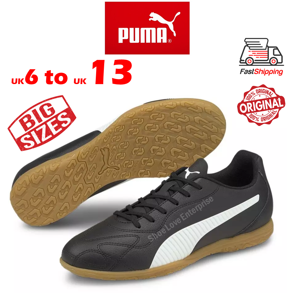 Plus Size Kasut Futsal Saiz Besar Puma Men Monarch II IT Indoor Football Turf Hockey Shoe 10656101 Lazada Lazada