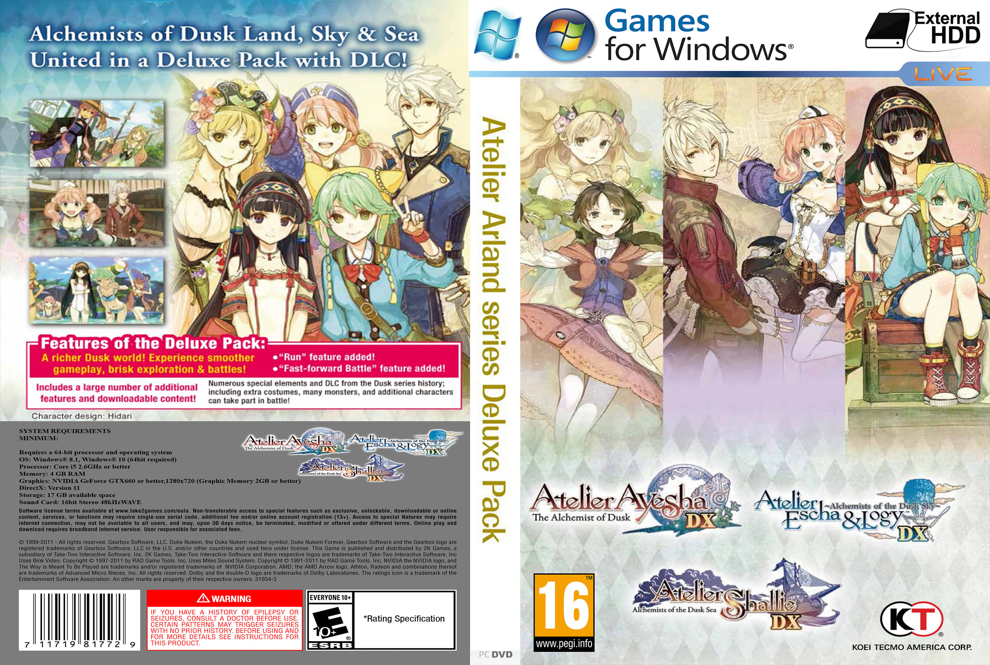 Atelier Dusk Trilogy Deluxe Pack Pc Game Offline Pendrive Installation Lazada