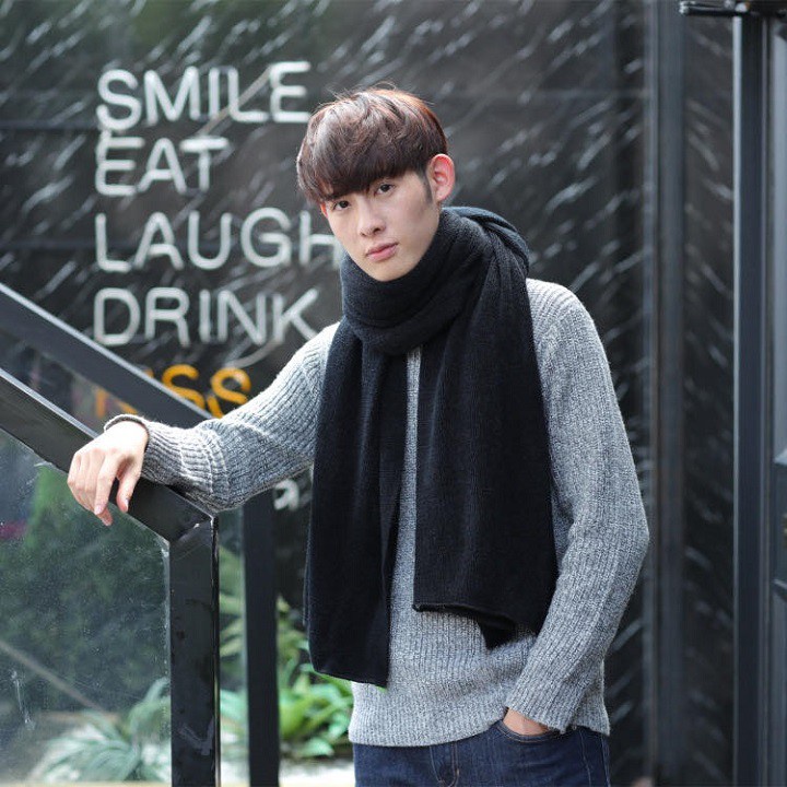 Khăn quàng cổ unisex Hàn Quốc kiểu dáng thời trang KL28