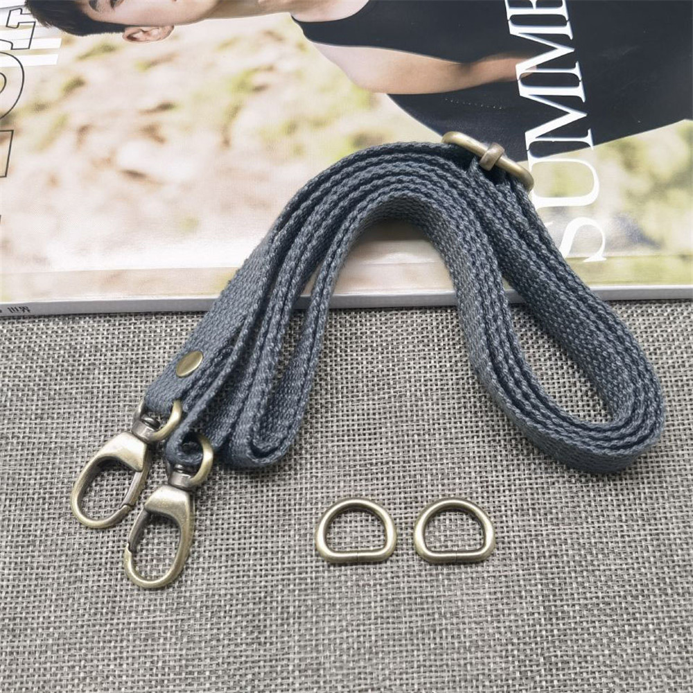 1Pcs Adjustable Canvas Messenger Hand Belt Shoulder Handbags Bag Replacement Decorative Strap Bag Accessories